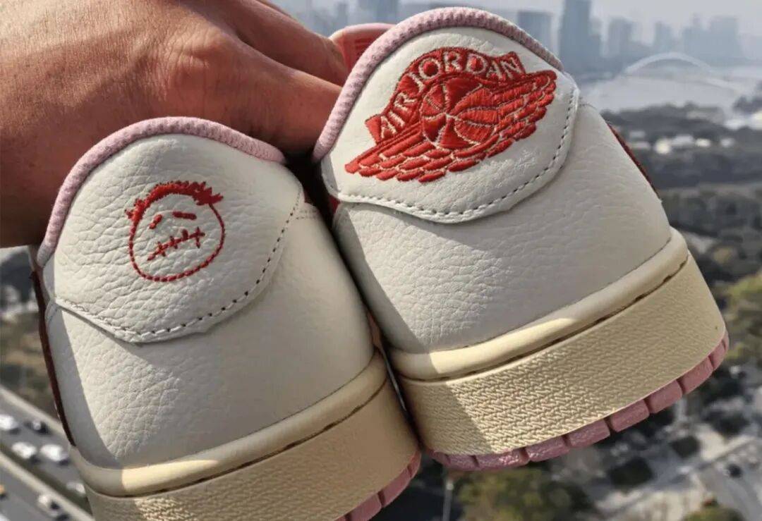 粉倒钩 AJ1 实物新图曝光！离发售不远了